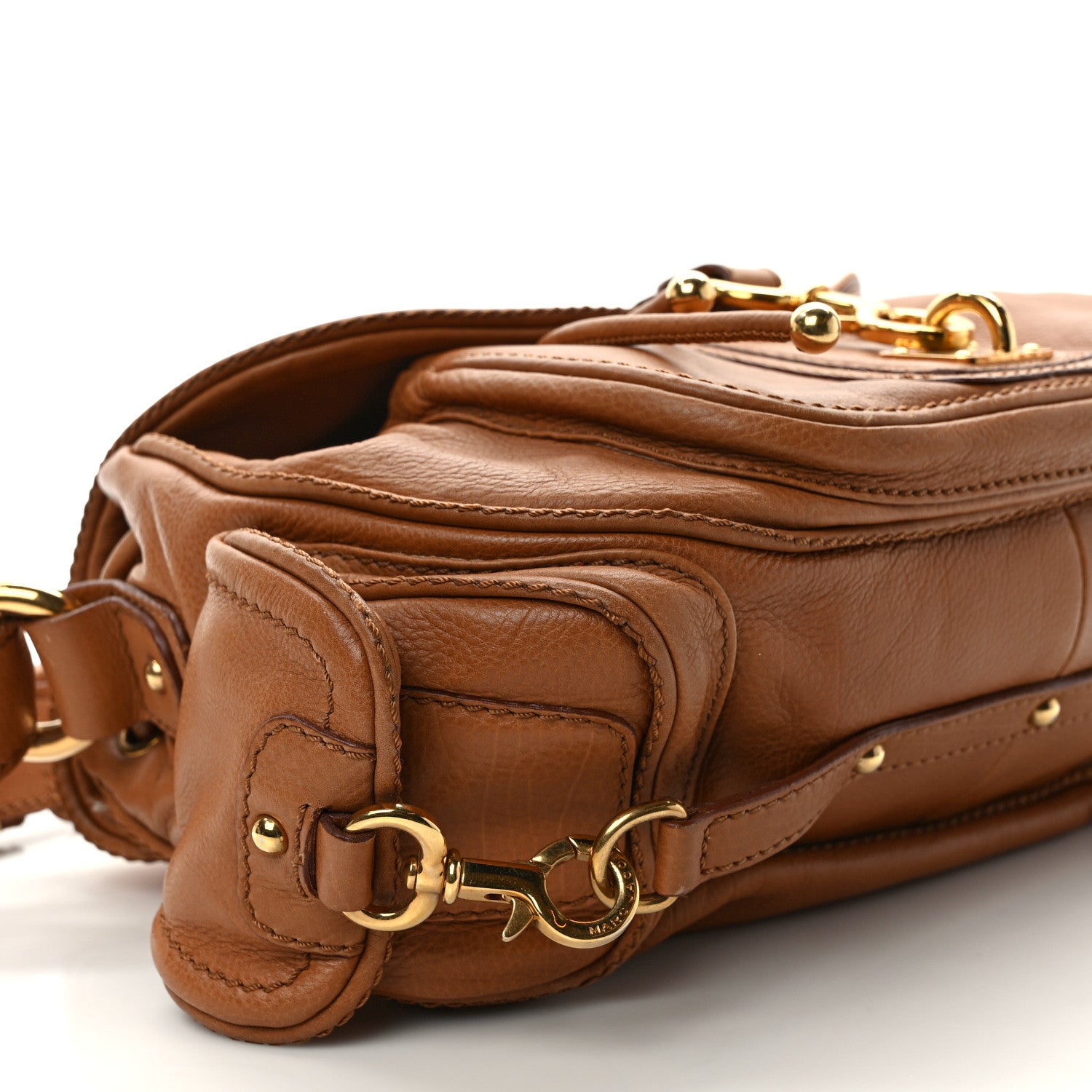 Marc Jacobs Calfskin Shoulder Bag Brown 7 of 11