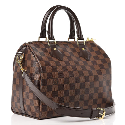 Louis Vuitton Damier Ebene Speedy Bandouliere 25 4 of 9