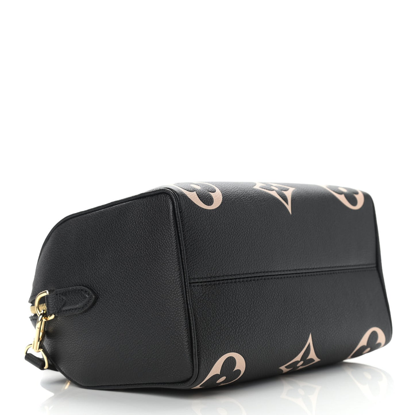 Empreinte Monogram Giant Speedy Bandouliere 25 Black Beige