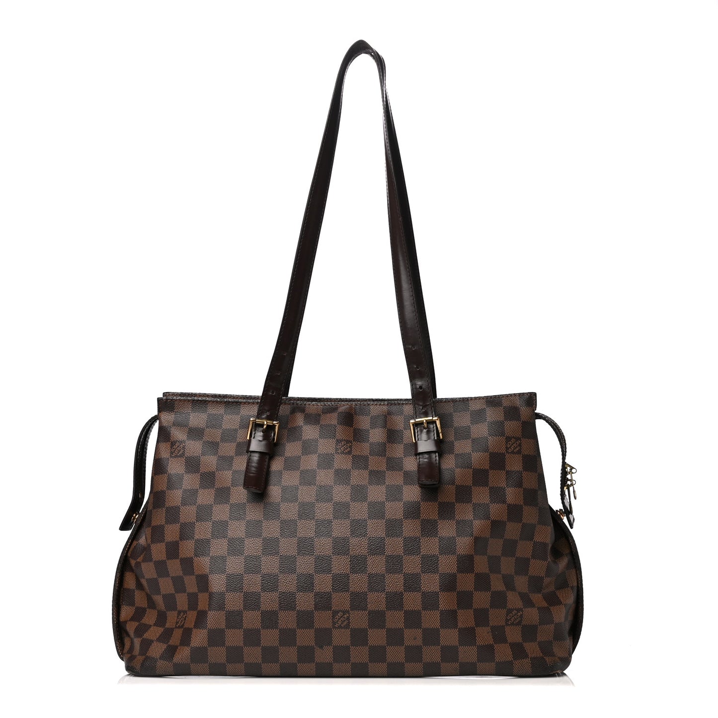Damier Ebene Chelsea Tote