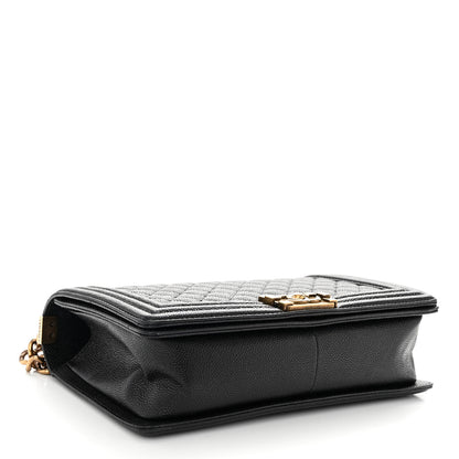 Chanel Caviar Quilted New Medium Boy Flap Black 4 of 10