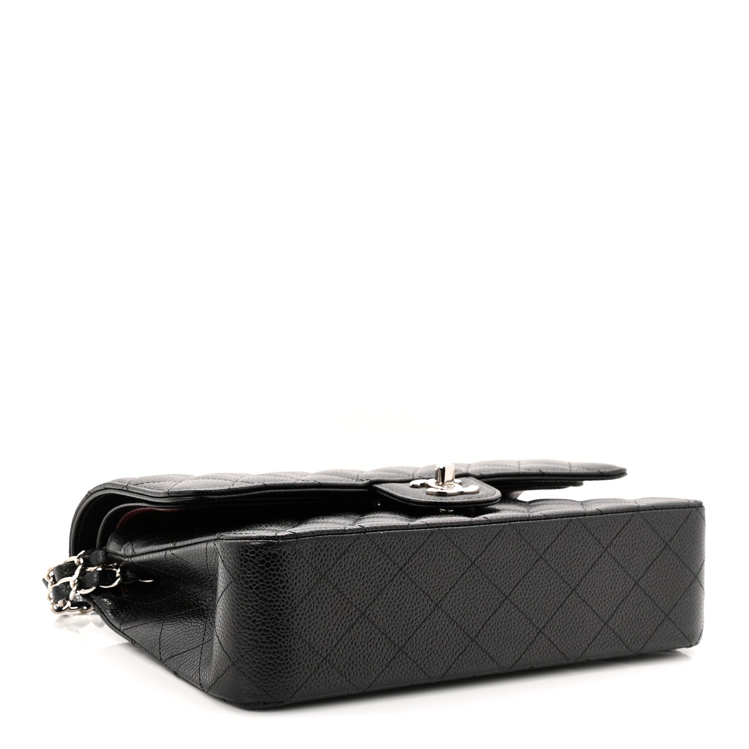 Chanel Caviar Quilted Medium Double Flap Black 4 of 11