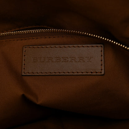 Burberry Haymarket Check Medium Salisbury Tote Camel 7 of 11