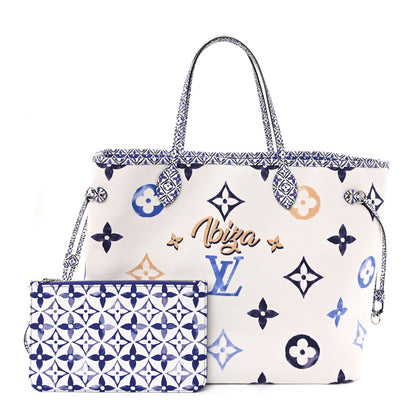 Louis Vuitton Monogram Canvas By The Pool Ibiza 2.0 Neverfull GM Blue 3 of 10