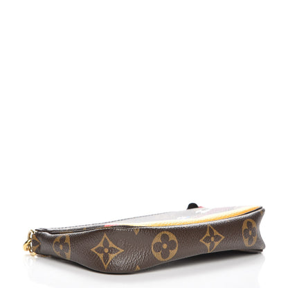 Louis Vuitton Monogram 2015 Christmas Animation Mini Pochette Accessories 4 of 7