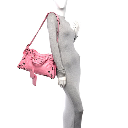Balenciaga Agneau Arena Neo Cagole City Handbag Sweet Pink 2 of 11