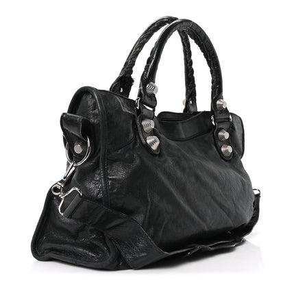 Balenciaga Agneau Giant 21 Silver Hardware City Black 4 of 11