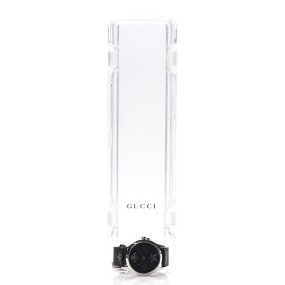 Gucci Stainless Steel Calfskin 38mm G-Timeless Bee Star Hologram Quartz Watch Black 6 of 6