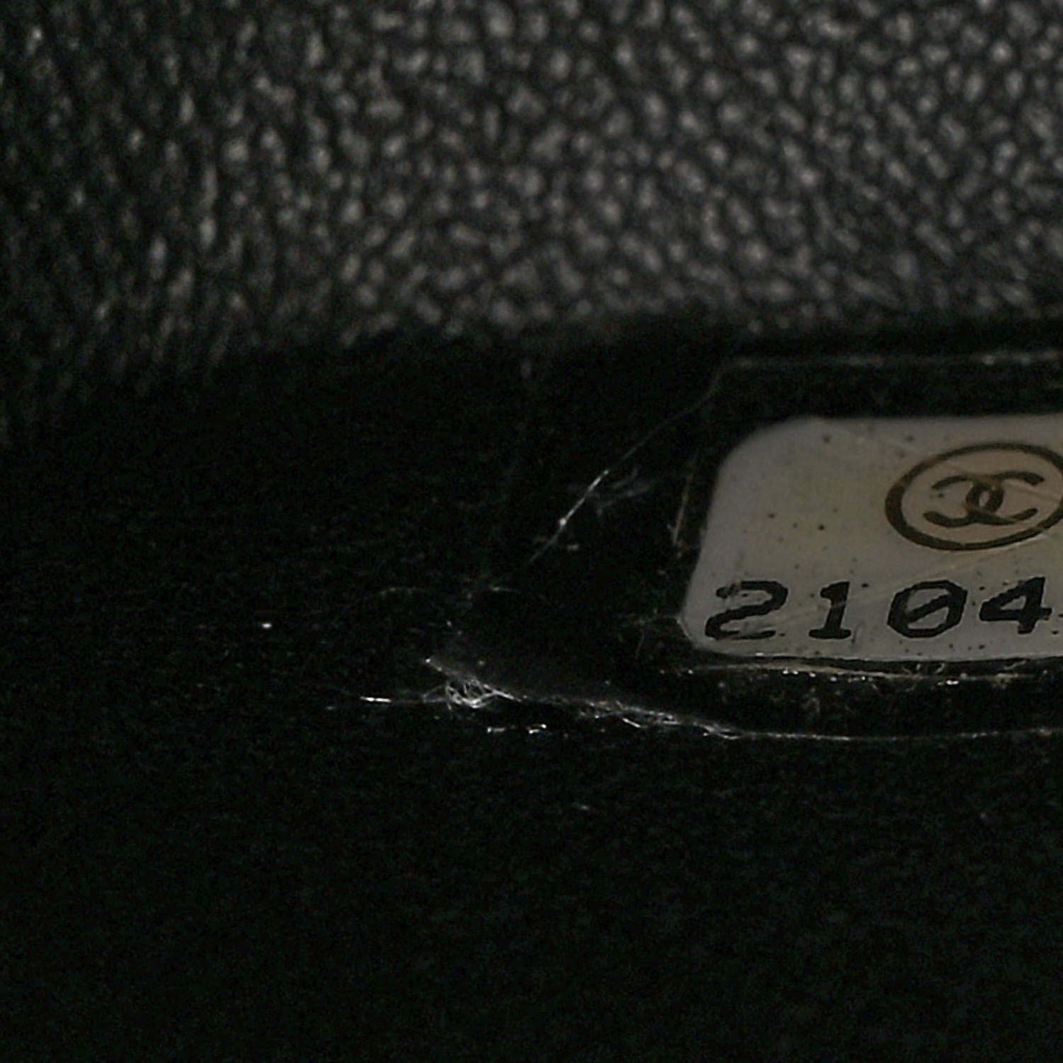 Chanel Metallic Lambskin Painted Feministe Newsprint Medium Double Flap So Black 7 of 12