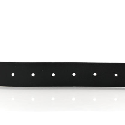 Chanel Calfskin CC Reversible Belt 80/32 White Black 4 of 6