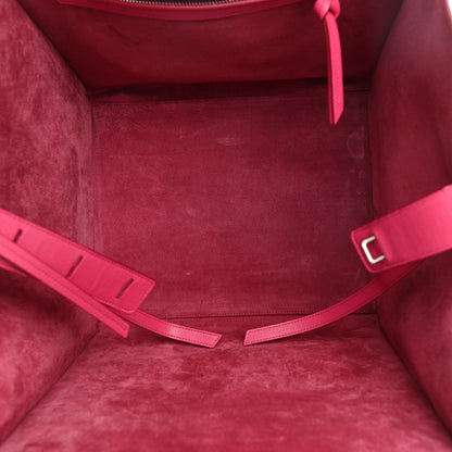 Celine Grained Calfskin Medium Phantom Luggage Fuchsia 9 of 21