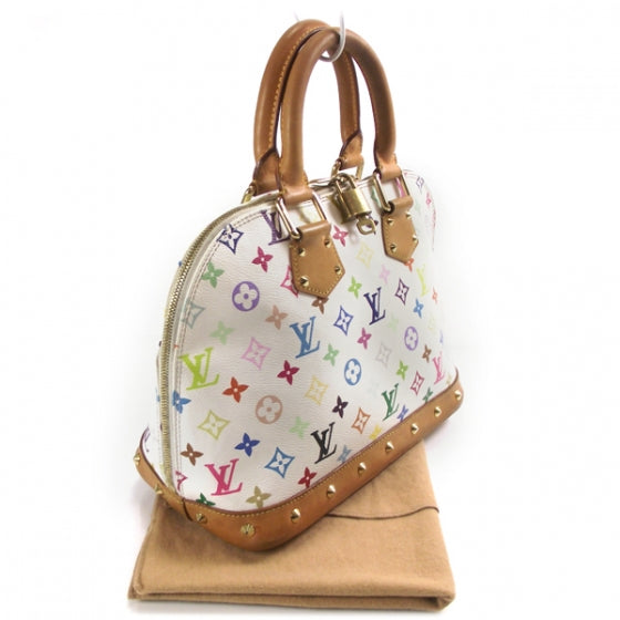 Monogram Multicolor Alma White