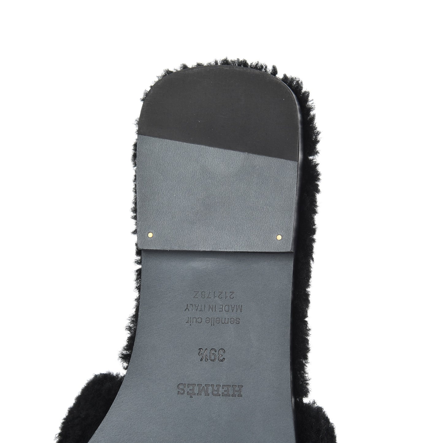 Woolskin Oran Sandals 39.5 Black