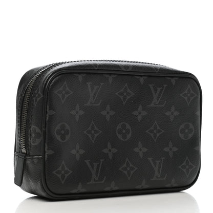 Louis Vuitton Monogram Eclipse Toilet Pouch PM 3 of 6