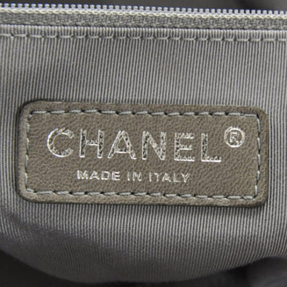 Chanel Leather XL Modern Chain Tote Metallic 9 of 13