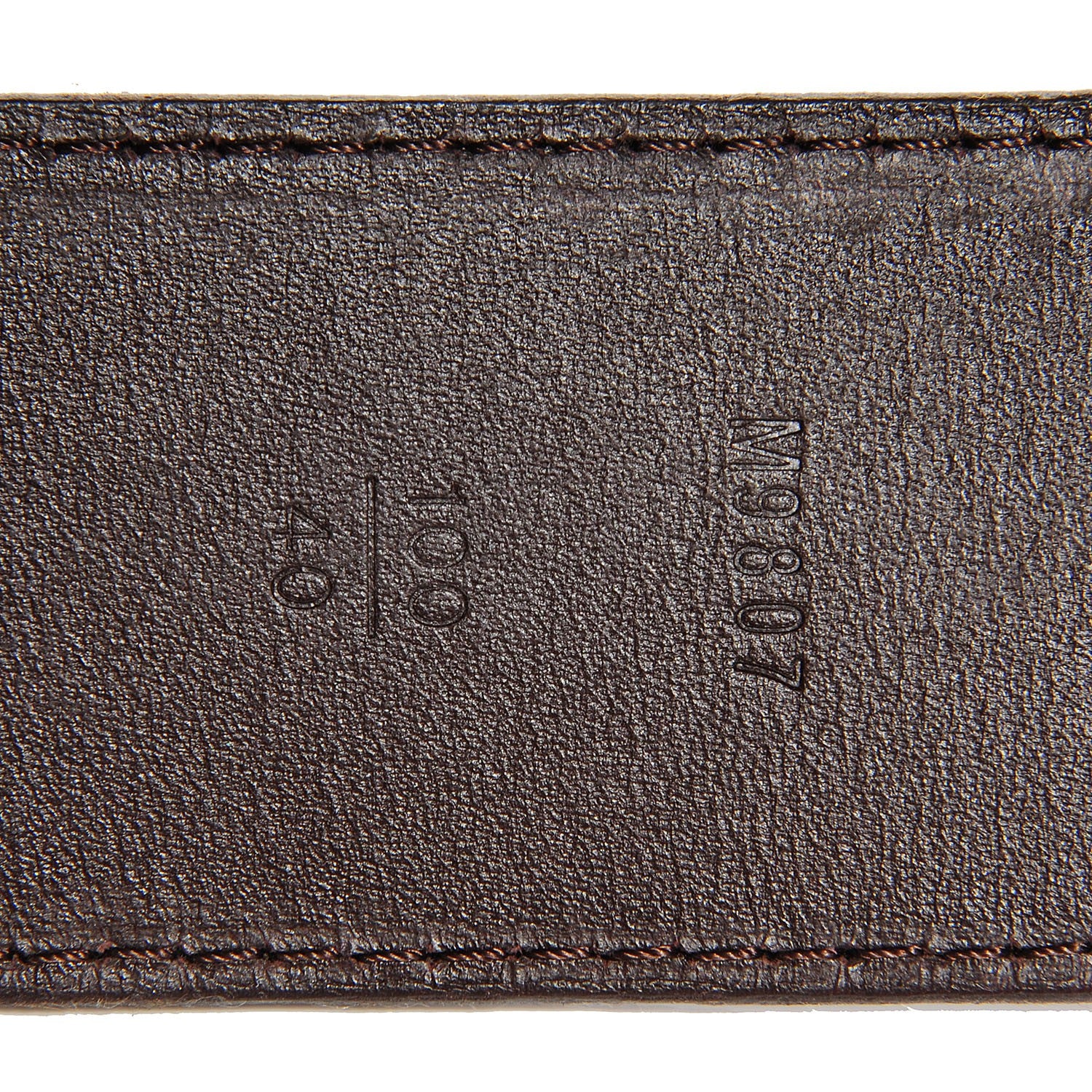 Louis Vuitton Damier Ebene LV Initiales Belt 100 40 3 of 5