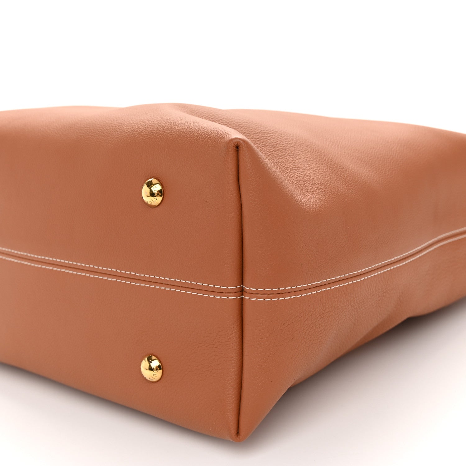 Louis Vuitton Grained Calfskin Low Key Hobo MM Cognac 10 of 10