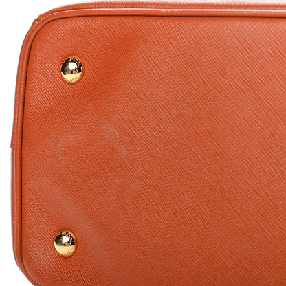 Prada Saffiano Lux Medium Tote Rame 12 of 15