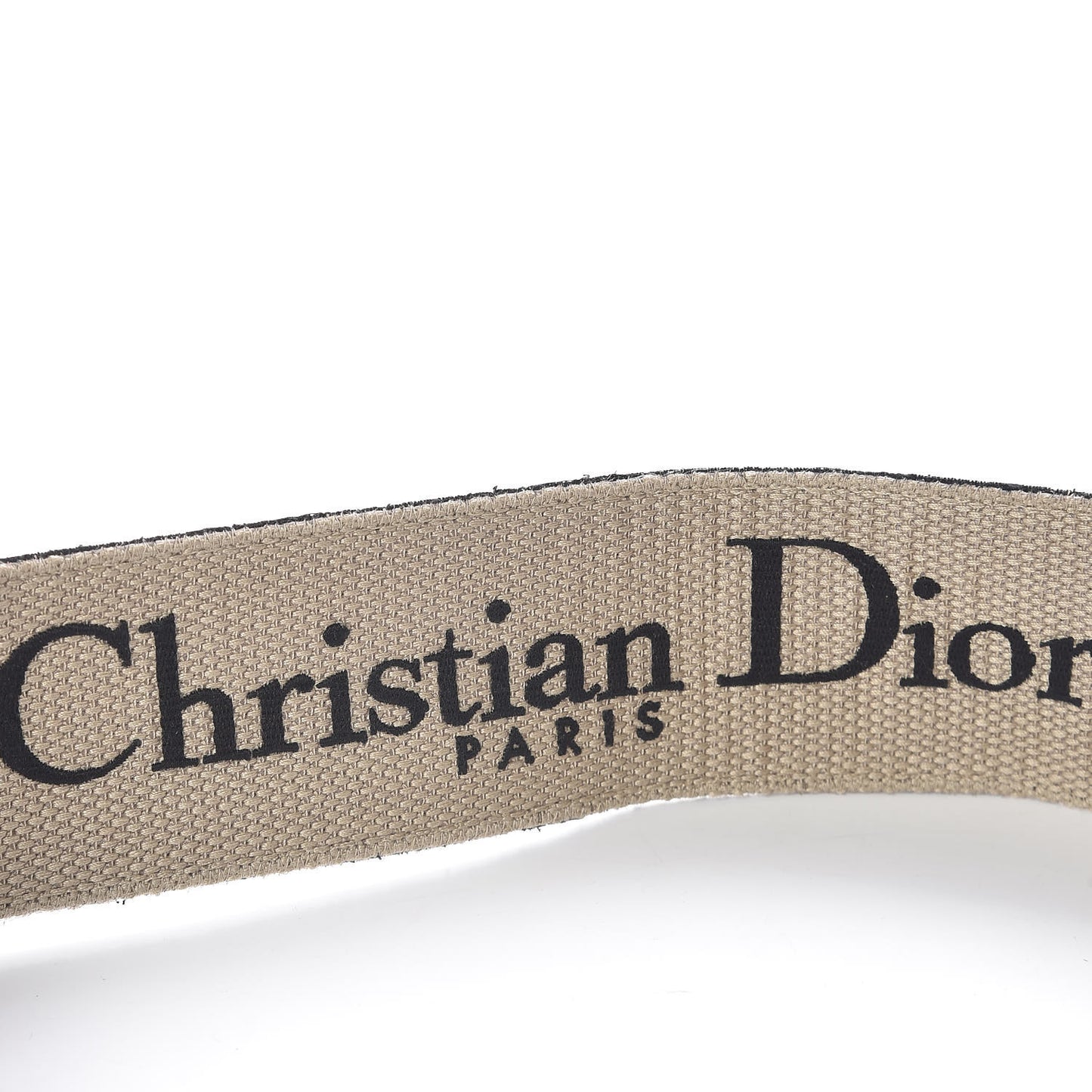 Canvas Embroidered Shoulder Strap Blue