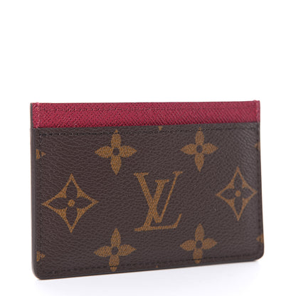 Louis Vuitton Monogram Card Holder Fuchsia 3 of 7