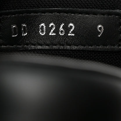 Louis Vuitton Grained Calfskin Embossed Monogram Mens Luxembourg Sneakers 9 Black 7 of 8