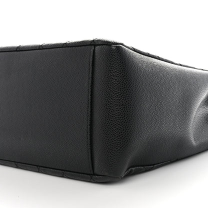 Chanel Caviar Quilted Grand Shopping Tote GST Black 10 of 10