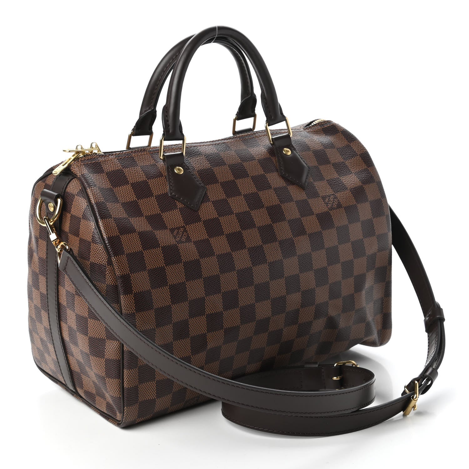Louis Vuitton Damier Ebene Speedy Bandouliere 30 3 of 11