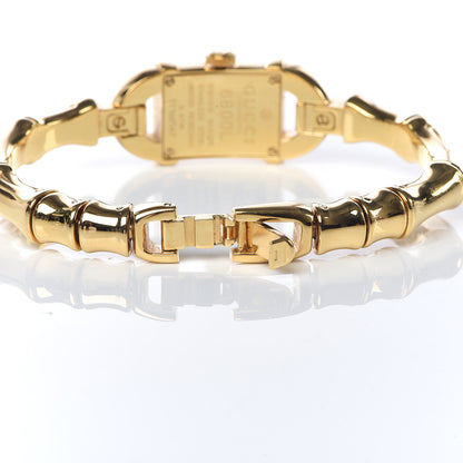 Gucci Stainless Steel 16mm 6800L Bamboo Web Quartz Watch 6 of 7