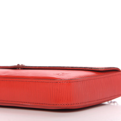 Louis Vuitton Epi Pochette Felicie Coquelicot 7 of 12