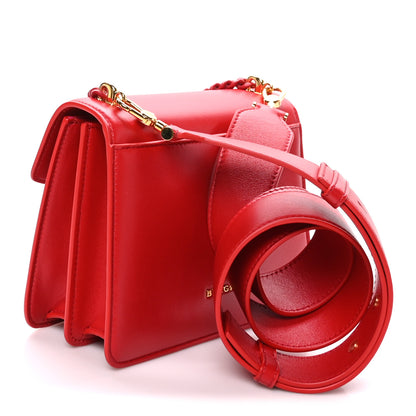 Bulgari Nappa Monochrome Serpenti Forever Large Maxi Chain Crossbody Bag Red 4 of 10