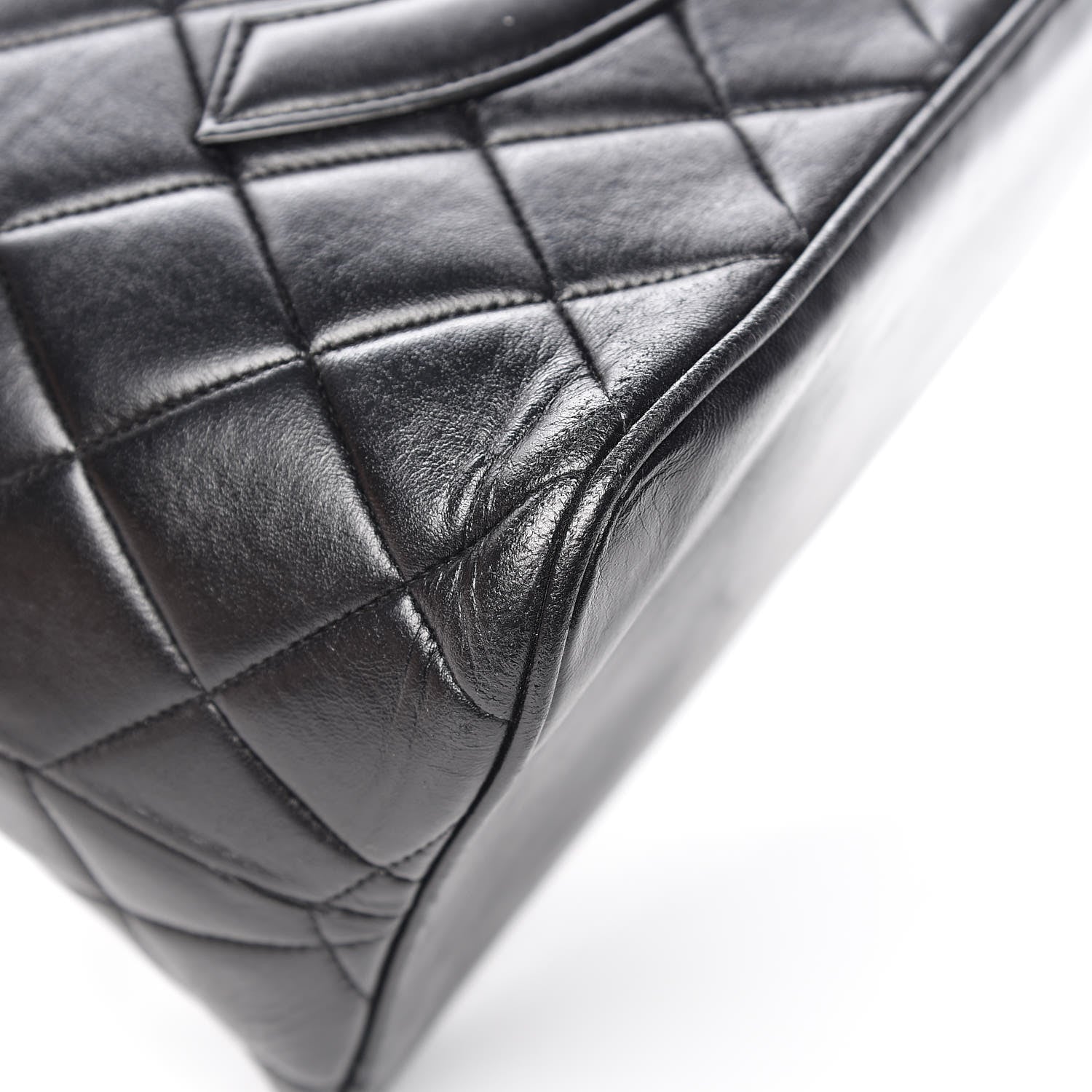 Chanel Lambskin Quilted Medallion Tote Black 8 of 13