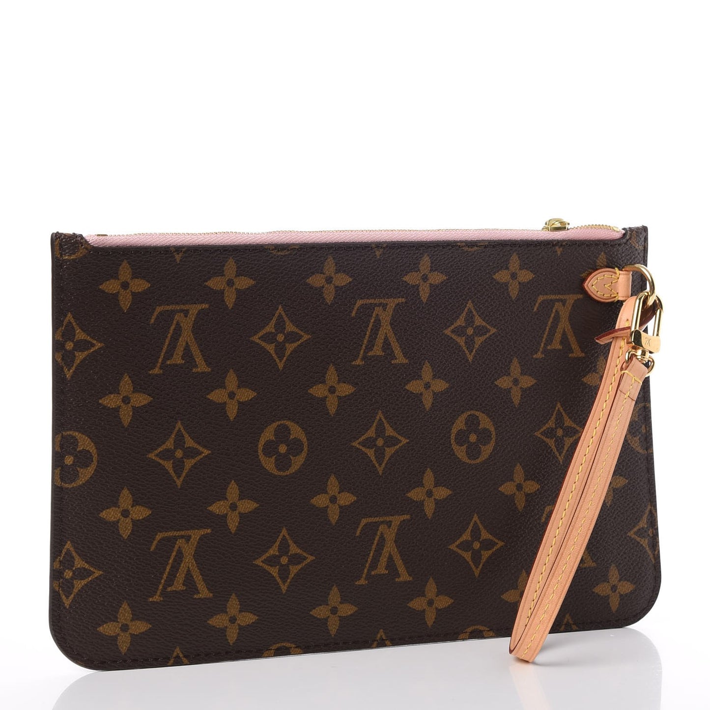 Monogram Neverfull MM GM Pochette Rose Ballerine
