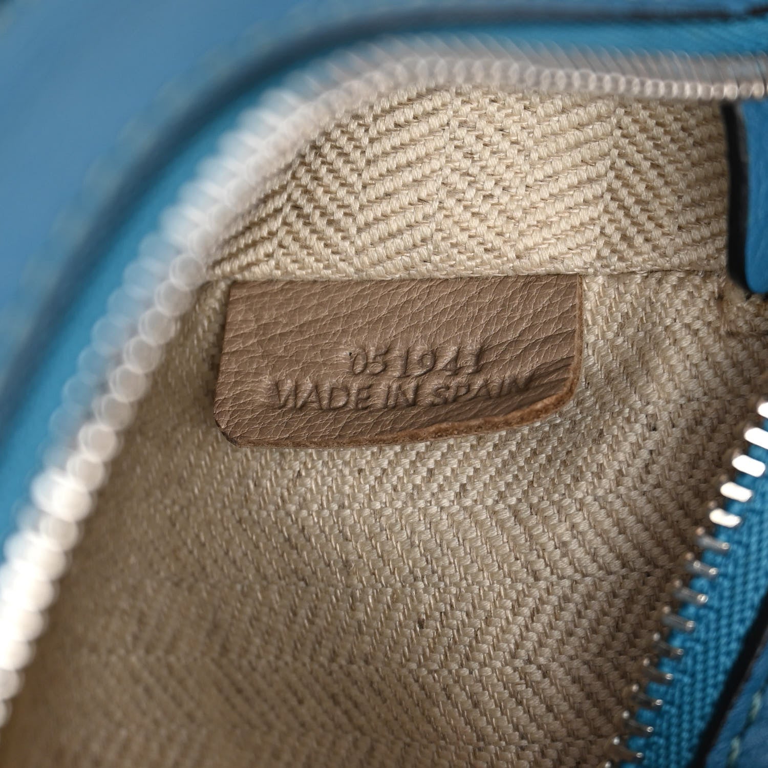 Loewe Calfskin Mini Puzzle Bag Dark Lagoon Black 7 of 12