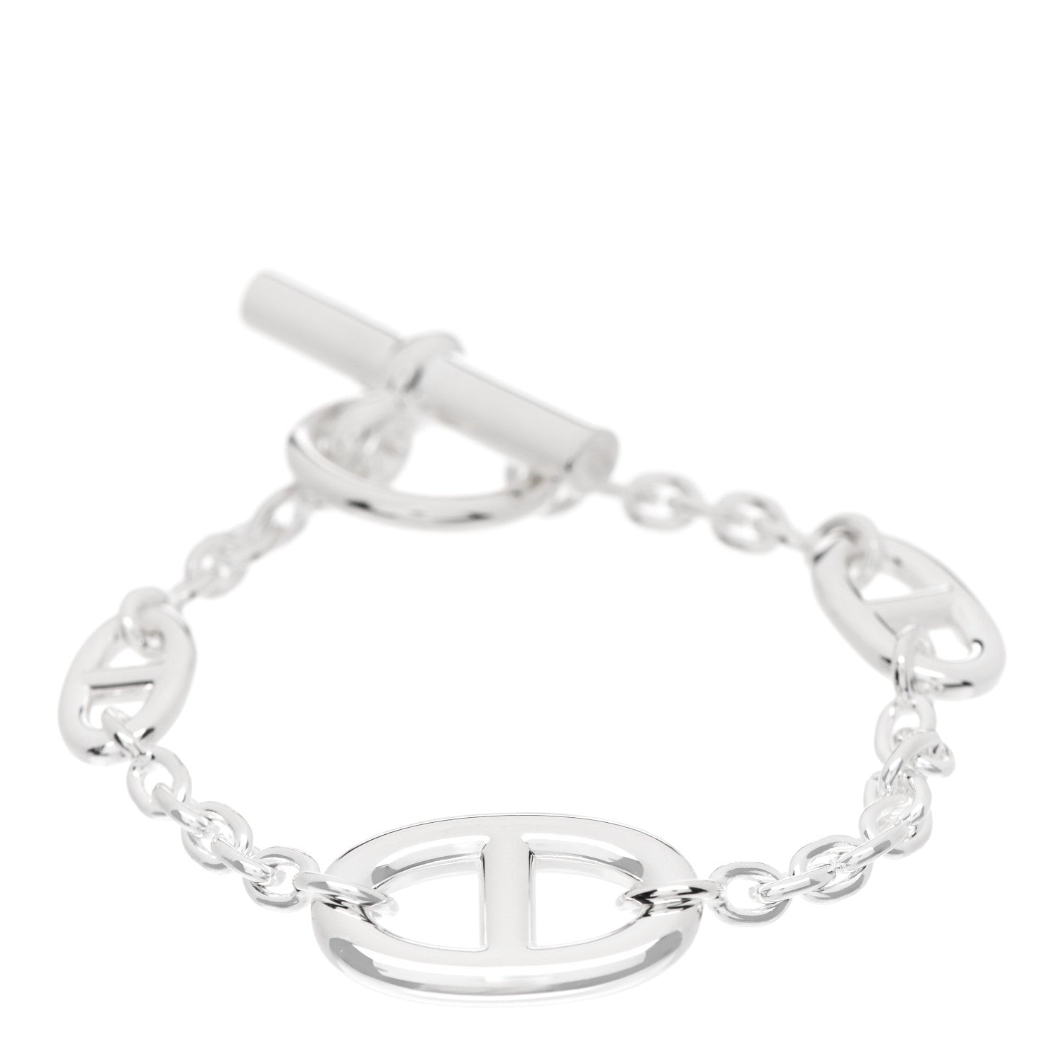 Hermes Sterling Silver Farandole Bracelet SH 1 of 4