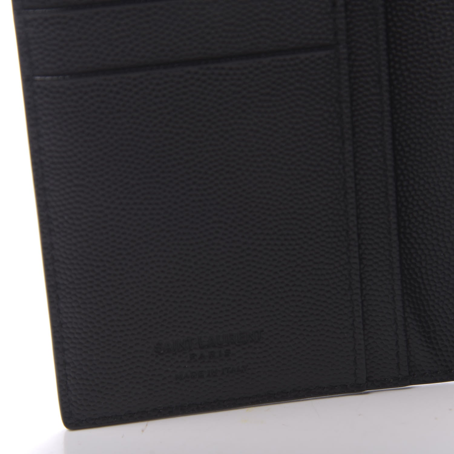 Saint Laurent Grain De Poudre Continental Wallet Black 6 of 9