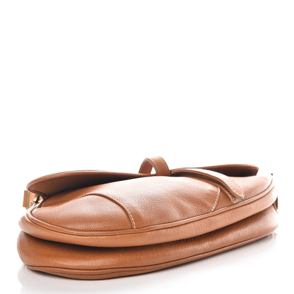 Christian Dior Calfskin Saddle Bag Tan 4 of 9