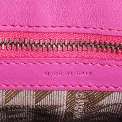 Proenza Schouler Leather Mini PS11 Classic Shoulder Bag Fuxia 7 of 8