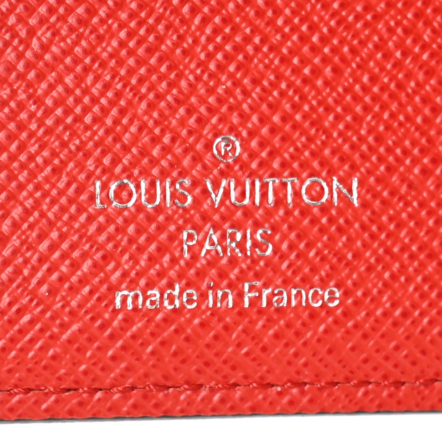 Epi Twist Compact Wallet Coquelicot