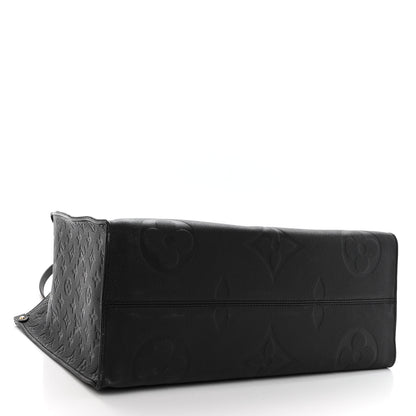 Louis Vuitton Empreinte Monogram Giant Onthego GM Black 4 of 9