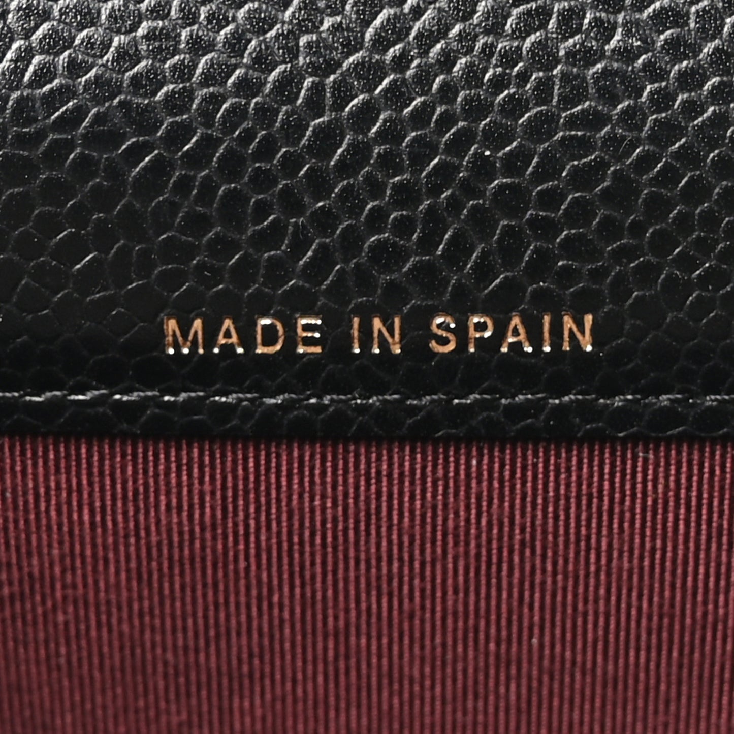Caviar Quilted Flap Card Holder Wallet Black