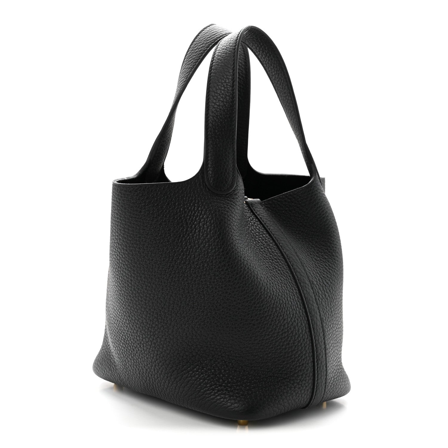 Hermes Taurillon Clemence Picotin Lock 18 PM Black 3 of 10