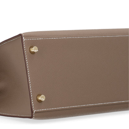 Hermes Epsom Kelly Sellier 28 Etoupe 9 of 10