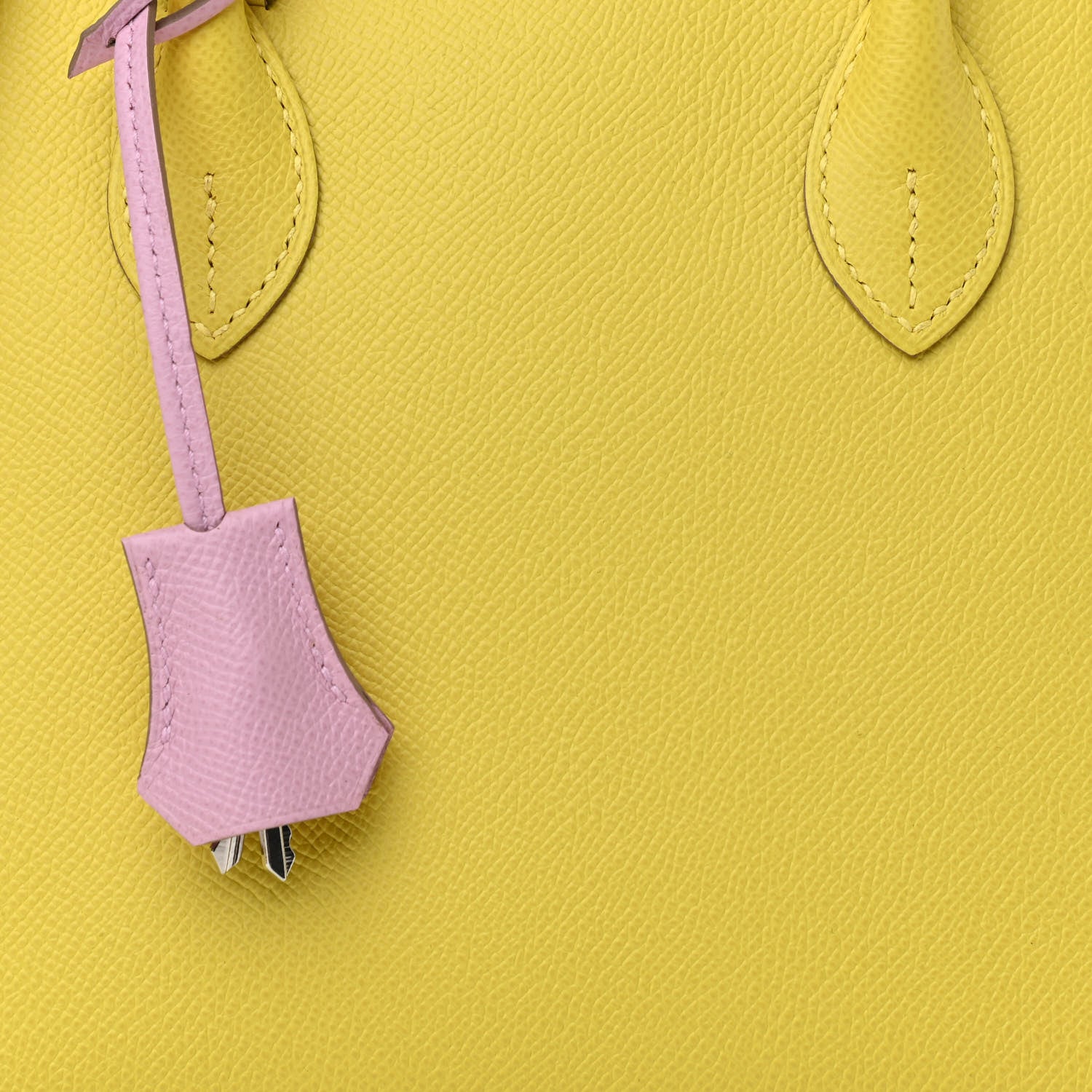 Hermes Epsom Tri-Color 1923 Bolide 25 Lime Mauve Sylvestre Nata 7 of 9