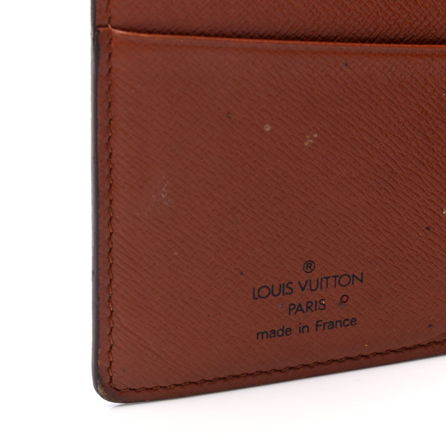 Monogram Porte Valeurs Checkbook Wallet