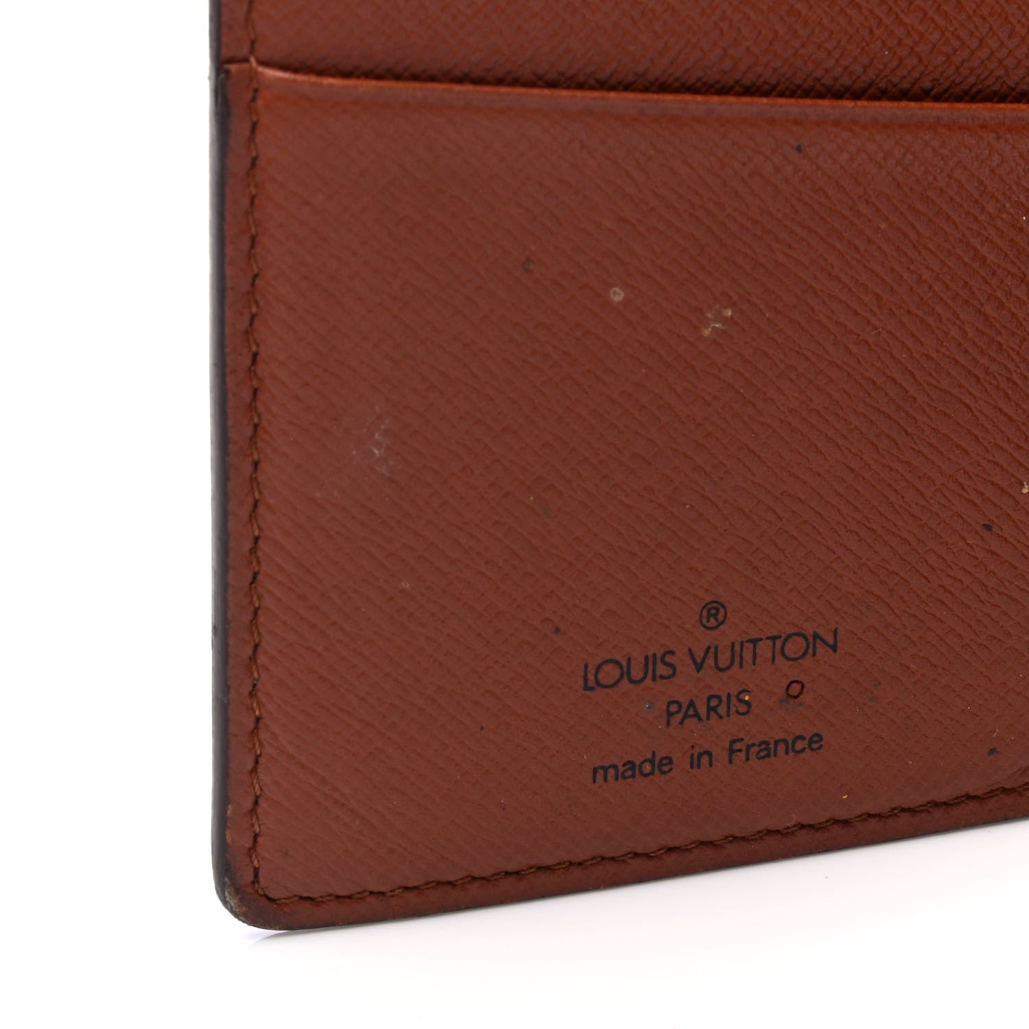 Louis Vuitton Monogram Porte Valeurs Checkbook Wallet 4 of 6