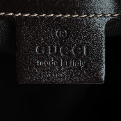 Gucci Calfskin Medium Britt Hobo Dark Brown 6 of 9