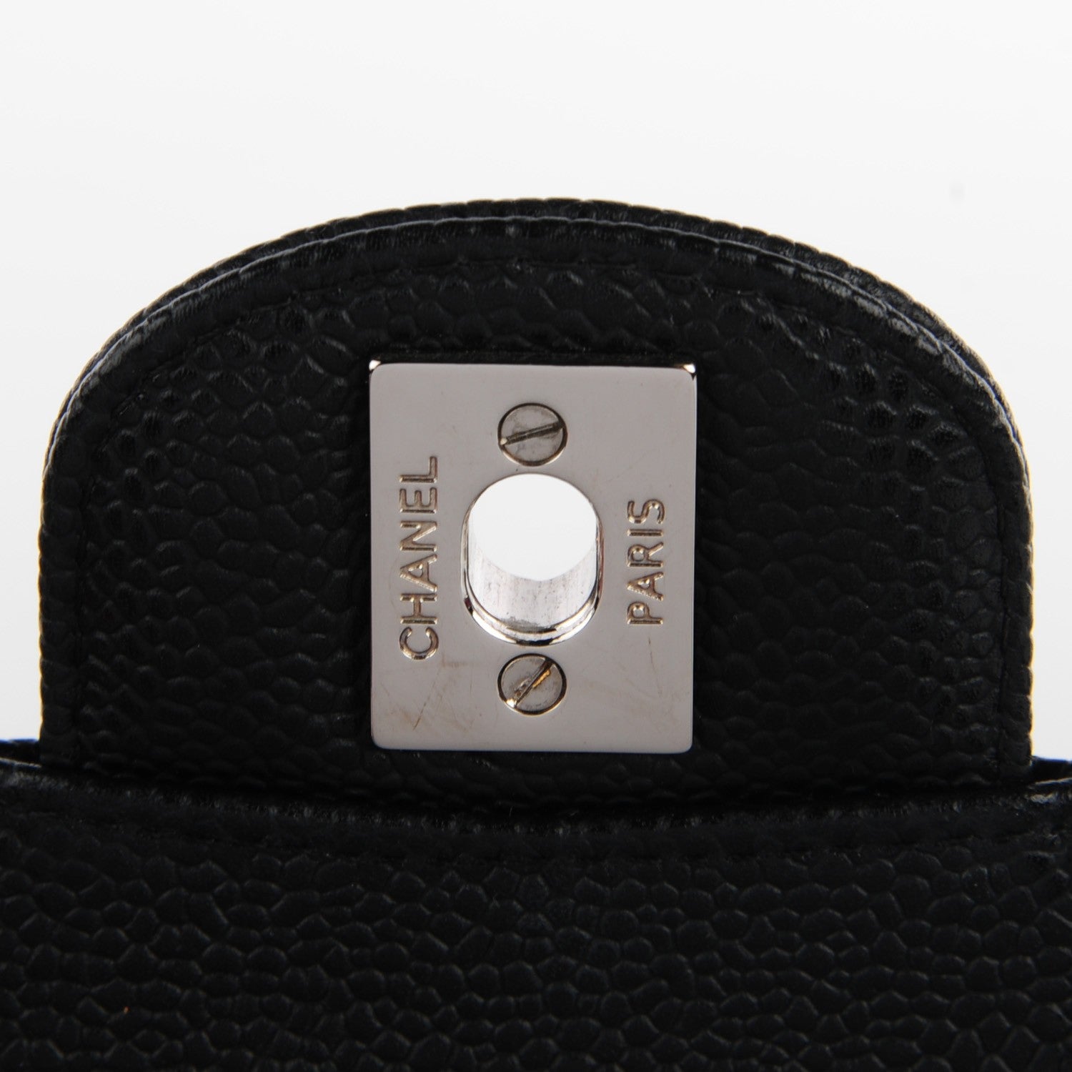 Chanel Caviar Quilted Medium Double Flap Black 9 of 9