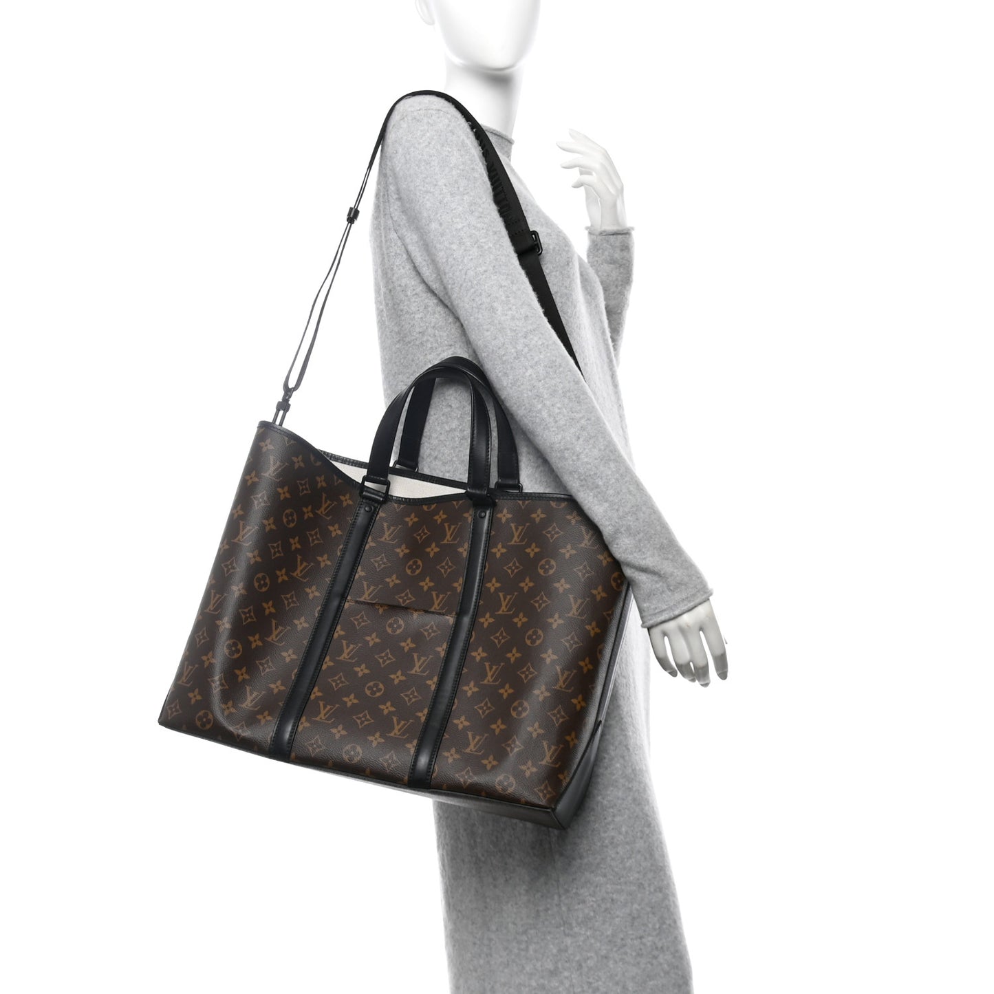Monogram Macassar Weekend Tote GM