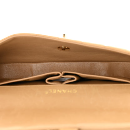 Chanel Lambskin East West Chocolate Bar Flap Beige 5 of 15