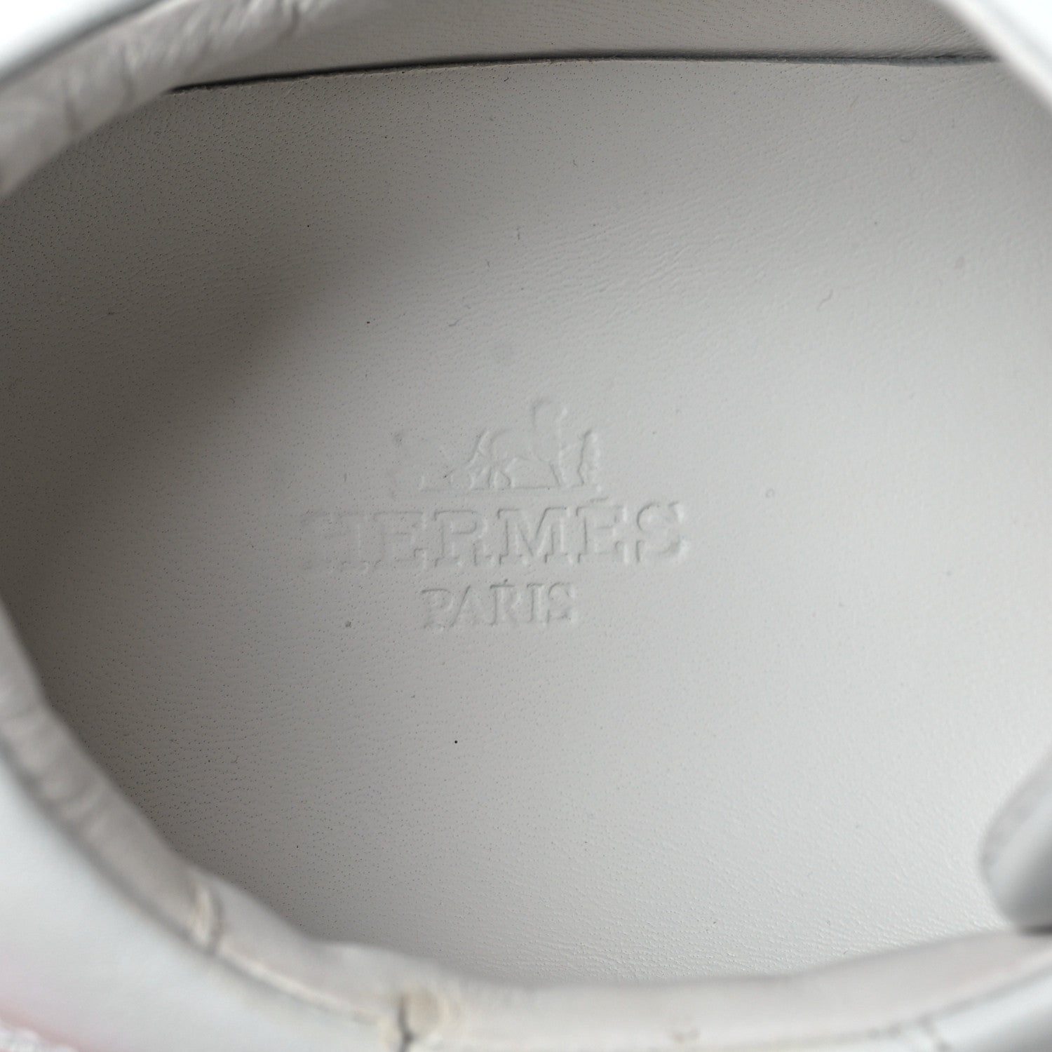 Hermes Calfskin Day Sneakers 38 White 9 of 11